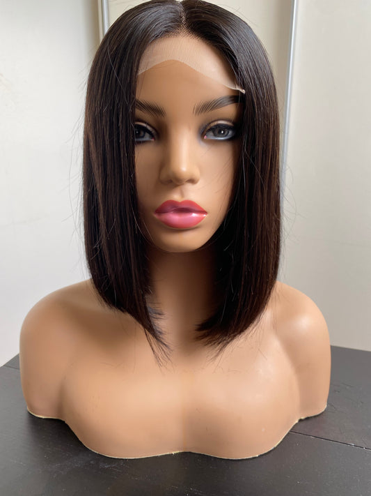 10” Middle Part Bob Wig