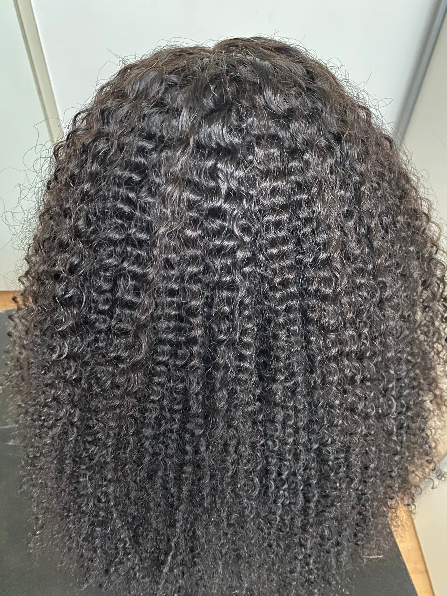 20" Water Wave Curly Frontal Wig